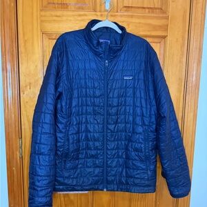 Patagonia Navy Blue Micropuff Jacket